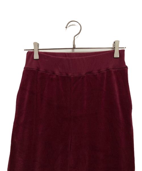 Americana（アメリカーナ）Americana (アメリカーナ) パイルイージーパンツ レッド サイズ:FREE 未使用品の古着・服飾アイテム