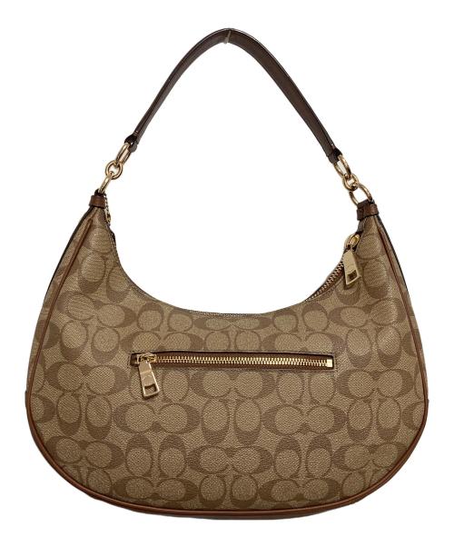 COACH（コーチ）COACH (コーチ) シグネチャー 2WAY ショルダーバッグ ベージュの古着・服飾アイテム