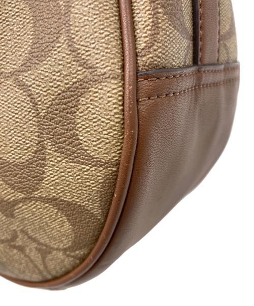 COACH（コーチ）COACH (コーチ) シグネチャー 2WAY ショルダーバッグ ベージュの古着・服飾アイテム