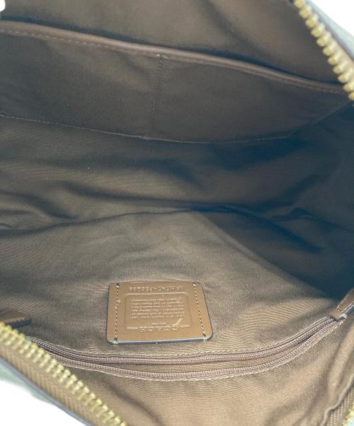 COACH（コーチ）COACH (コーチ) シグネチャー 2WAY ショルダーバッグ ベージュの古着・服飾アイテム