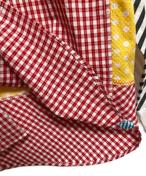 KAWATANI SHIRTS（カワタニシャツ）kawatani shirts (カワタニシャツ) ボタンダウンシャツ イエロー×レッド サイズ:Lの古着・服飾アイテム