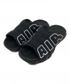 NIKEナイキ）の古着「AIR MORE UPTEMPO SLIDE」｜ブラック