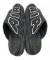 中古・古着 NIKE (ナイキ) AIR MORE UPTEMPO SLIDE ブラック サイズ:26：8000円