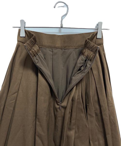 HER LIP TO（ハーリップトゥ）Her lip to (ハーリップトゥ) Saint-Michel Volume Skirt ブラウン サイズ:Sの古着・服飾アイテム