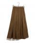 Her lip to（ハーリップトゥ）の古着「Saint-Michel Volume Skirt」｜ブラウン