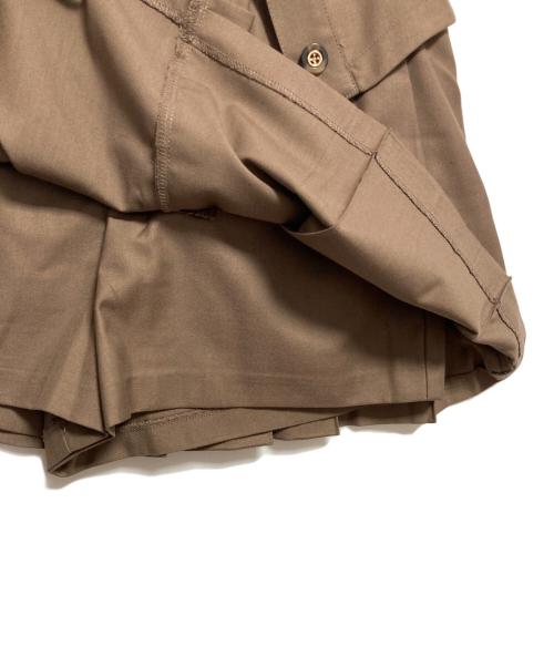HER LIP TO（ハーリップトゥ）Her lip to (ハーリップトゥ) Pleated Mini Skort ベージュ サイズ:Sの古着・服飾アイテム