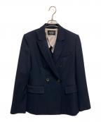 HER LIP TOハーリップトゥ）の古着「Double-breasted Twill Blazer」｜ネイビー