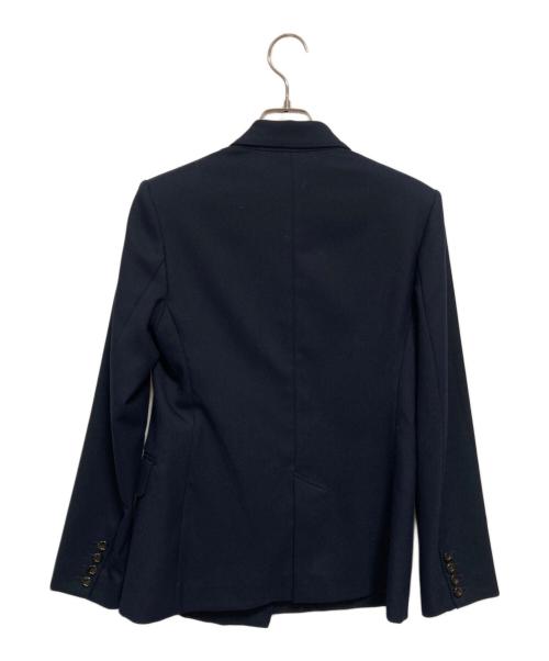 HER LIP TO（ハーリップトゥ）Her lip to (ハーリップトゥ) Double-breasted Twill Blazer ネイビー サイズ:Sの古着・服飾アイテム