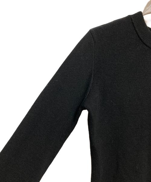 HER LIP TO（ハーリップトゥ）Her lip to (ハーリップトゥ) Eclat Flared Sleeve Knit ブラック サイズ:Sの古着・服飾アイテム