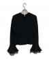 Her lip to (ハーリップトゥ) Eclat Flared Sleeve Knit ブラック サイズ:S：7000円