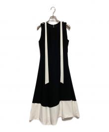 HER LIP TO（ハーリップトゥ）の古着「Imperia Asymmetric Dress」｜ブラック