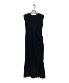 HER LIP TO（ハーリップトゥ）の古着「Tribeca Jersey Dress」｜ブラック