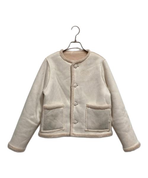 HER LIP TO（ハーリップトゥ）HER LIP TO (ハーリップトゥ) Lausanne Wool Short Coat ベージュ サイズ:Sの古着・服飾アイテム