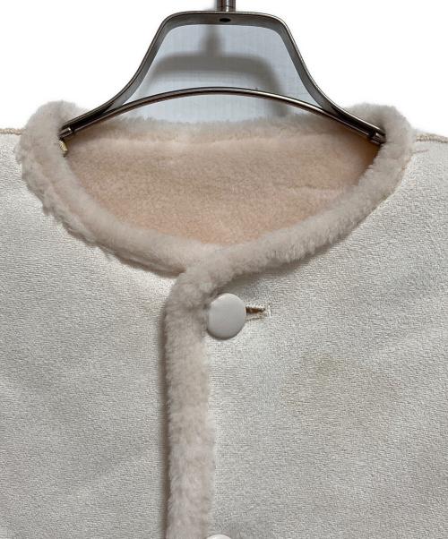 HER LIP TO（ハーリップトゥ）HER LIP TO (ハーリップトゥ) Lausanne Wool Short Coat ベージュ サイズ:Sの古着・服飾アイテム