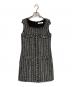 Her lip to（ハーリップトゥ）の古着「May Tweed Mini Dress」｜ブラック