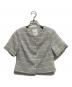 Her lip to（ハーリップトゥ）の古着「Louise Classic Tweed Jacket」｜グレー×ホワイト