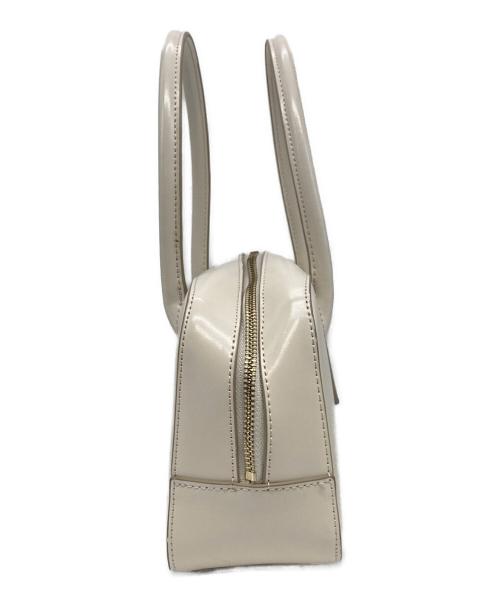 HER LIP TO（ハーリップトゥ）Her lip to (ハーリップトゥ) Trois Logo Mini Boston Bag ベージュの古着・服飾アイテム