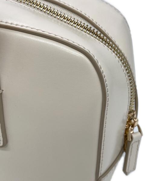 HER LIP TO（ハーリップトゥ）Her lip to (ハーリップトゥ) Trois Logo Mini Boston Bag ベージュの古着・服飾アイテム