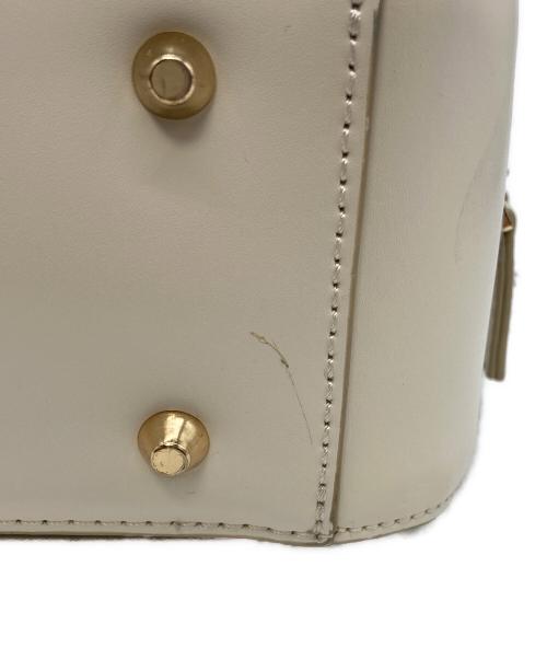 HER LIP TO（ハーリップトゥ）Her lip to (ハーリップトゥ) Trois Logo Mini Boston Bag ベージュの古着・服飾アイテム