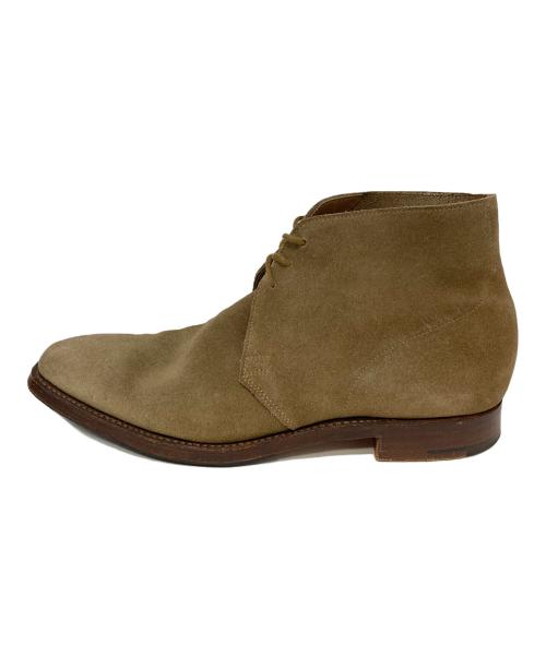 Crockett & Jones（クロケット＆ジョーンズ）Crockett & Jones (クロケット＆ジョーンズ) チャッカーブーツ ベージュ サイズ:6Eの古着・服飾アイテム