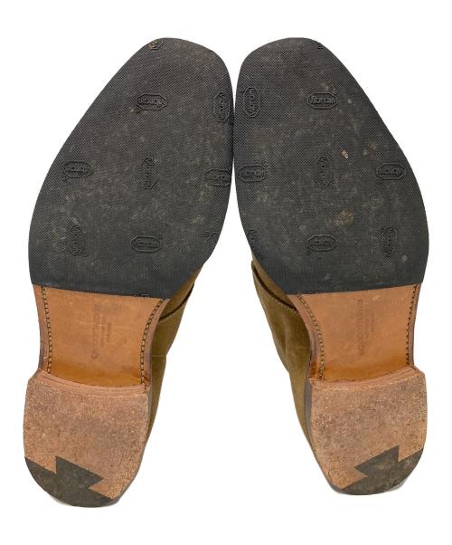 Crockett & Jones（クロケット＆ジョーンズ）Crockett & Jones (クロケット＆ジョーンズ) チャッカーブーツ ベージュ サイズ:6Eの古着・服飾アイテム