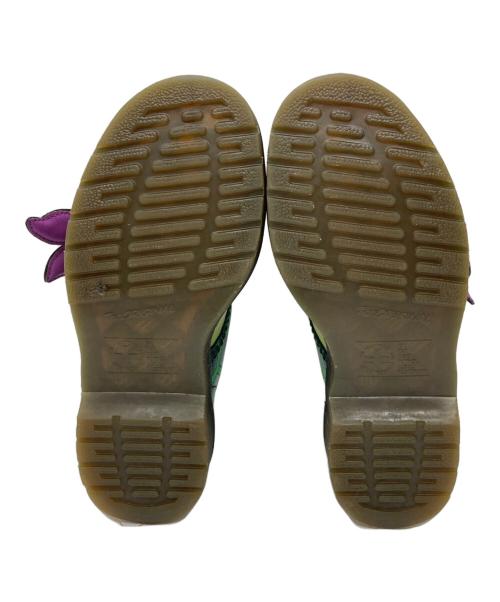 Dr.Martens（ドクターマーチン）Dr.Martens (ドクターマーチン) TURTLES ドナテロブーツ グリーン サイズ:UK4の古着・服飾アイテム