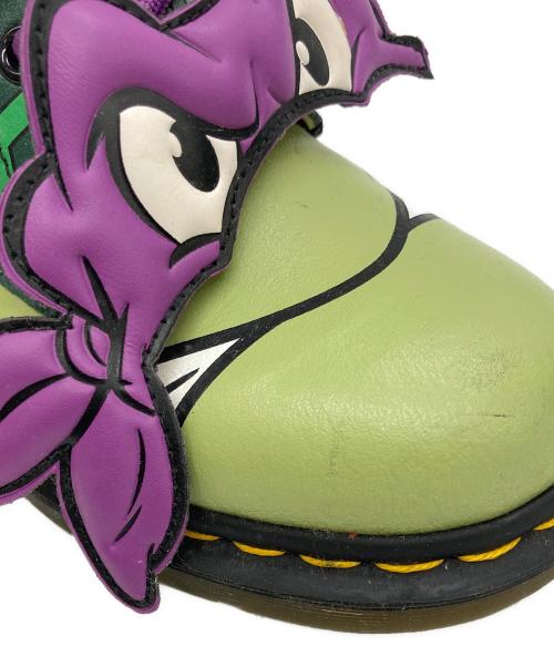 Dr.Martens（ドクターマーチン）Dr.Martens (ドクターマーチン) TURTLES ドナテロブーツ グリーン サイズ:UK4の古着・服飾アイテム