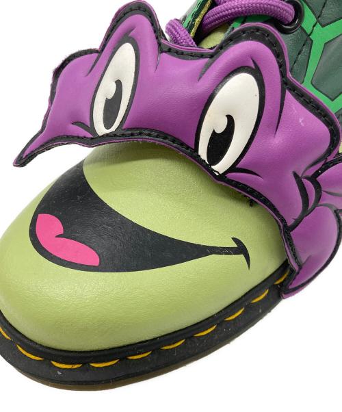 Dr.Martens（ドクターマーチン）Dr.Martens (ドクターマーチン) TURTLES ドナテロブーツ グリーン サイズ:UK4の古着・服飾アイテム