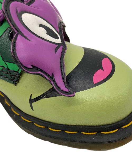 Dr.Martens（ドクターマーチン）Dr.Martens (ドクターマーチン) TURTLES ドナテロブーツ グリーン サイズ:UK4の古着・服飾アイテム