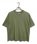 MARKAWAREマーカウェア）の古着「25SS GIZA80/3天竺 - コンフォートフィットTee」｜グリーン