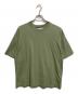 MARKAWARE（マーカウェア）の古着「25SS GIZA80/3天竺 - コンフォートフィットTee」｜グリーン