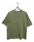 MARKAWARE (マーカウェア) 25SS GIZA80/3天竺 - コンフォートフィットTee グリーン サイズ:1：7000円