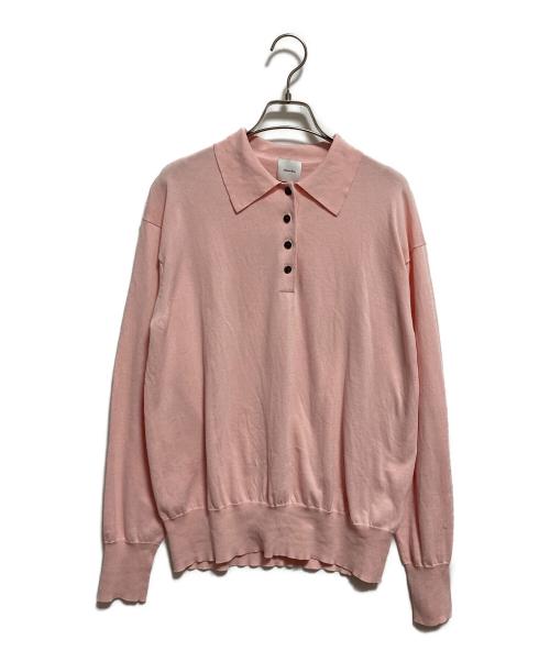 Spick and Span（スピック＆スパン）Spick and Span (スピック＆スパン) 26SS Emil cotoni ポロシャツニット ピンク サイズ:不明の古着・服飾アイテム