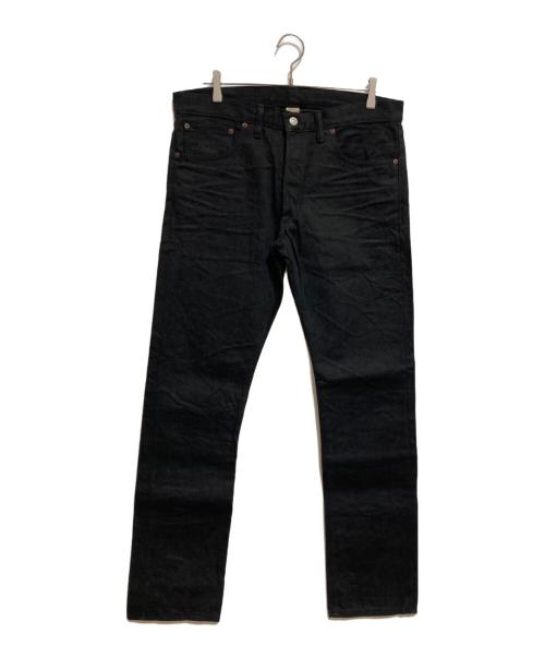 RRL（ダブルアールエル）RRL (ダブルアールエル) スリムデニムパンツ ブラック サイズ:W34の古着・服飾アイテム
