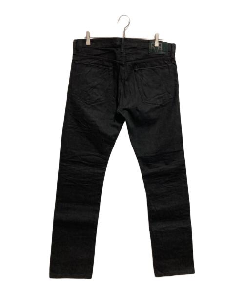RRL（ダブルアールエル）RRL (ダブルアールエル) スリムデニムパンツ ブラック サイズ:W34の古着・服飾アイテム