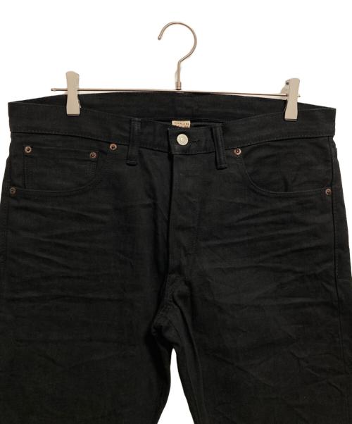 RRL（ダブルアールエル）RRL (ダブルアールエル) スリムデニムパンツ ブラック サイズ:W34の古着・服飾アイテム