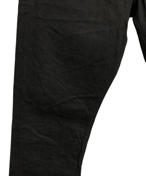 RRL（ダブルアールエル）RRL (ダブルアールエル) スリムデニムパンツ ブラック サイズ:W34の古着・服飾アイテム