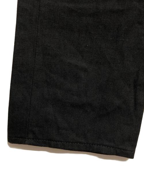 RRL（ダブルアールエル）RRL (ダブルアールエル) スリムデニムパンツ ブラック サイズ:W34の古着・服飾アイテム
