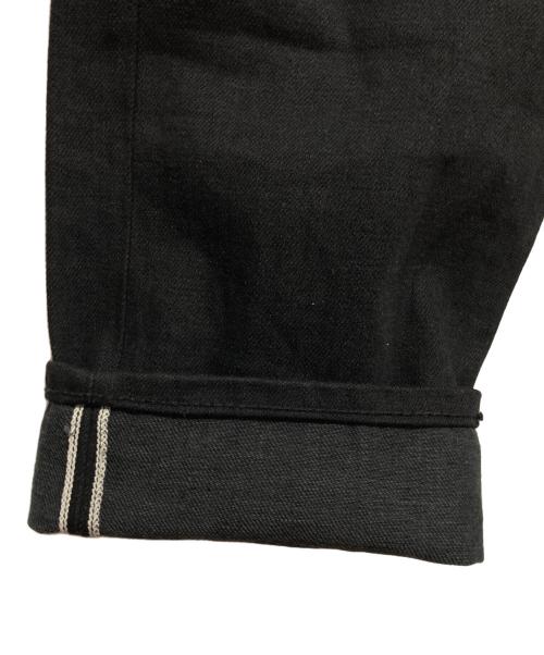 RRL（ダブルアールエル）RRL (ダブルアールエル) スリムデニムパンツ ブラック サイズ:W34の古着・服飾アイテム
