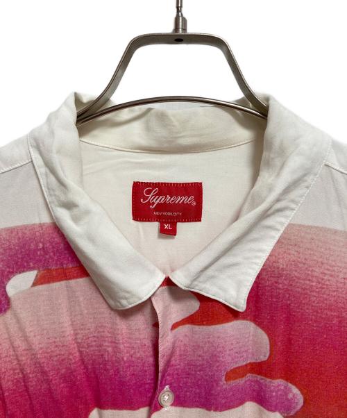 SUPREME（シュプリーム）SUPREME (シュプリーム) The Velvet Underground Rayon S/S Shirt ホワイト×ピンク サイズ:XLの古着・服飾アイテム