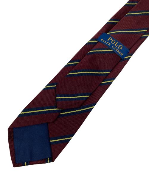 POLO RALPH LAUREN（ポロ・ラルフローレン）POLO RALPH LAUREN (ポロ・ラルフローレン) シルクネクタイ ブラウン サイズ:表記無しの古着・服飾アイテム