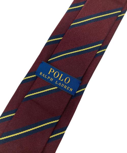 POLO RALPH LAUREN（ポロ・ラルフローレン）POLO RALPH LAUREN (ポロ・ラルフローレン) シルクネクタイ ブラウン サイズ:表記無しの古着・服飾アイテム