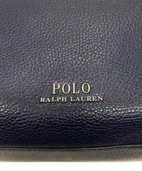 POLO RALPH LAUREN（ポロ・ラルフローレン）POLO RALPH LAUREN (ポロ・ラルフローレン) コミューターバッグ ネイビーの古着・服飾アイテム