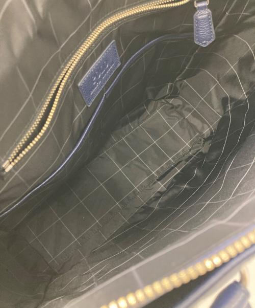 POLO RALPH LAUREN（ポロ・ラルフローレン）POLO RALPH LAUREN (ポロ・ラルフローレン) コミューターバッグ ネイビーの古着・服飾アイテム