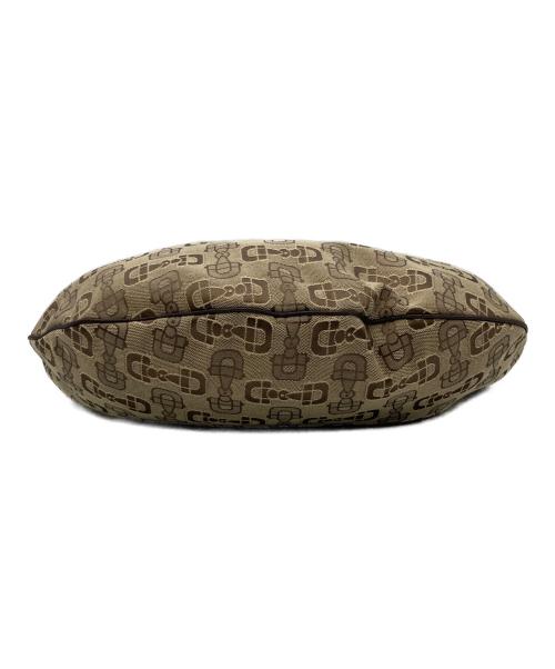GUCCI（グッチ）GUCCI (グッチ) ホースビットワンショルダーバッグ ベージュの古着・服飾アイテム