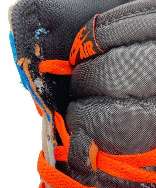 NIKE（ナイキ）NIKE (ナイキ) スニーカー ベージュ×ブルー サイズ:28の古着・服飾アイテム