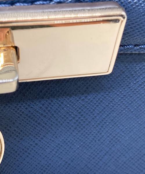 MICHAEL KORS（マイケルコース）MICHAEL KORS (マイケルコース) ショルダーバッグ ネイビーの古着・服飾アイテム