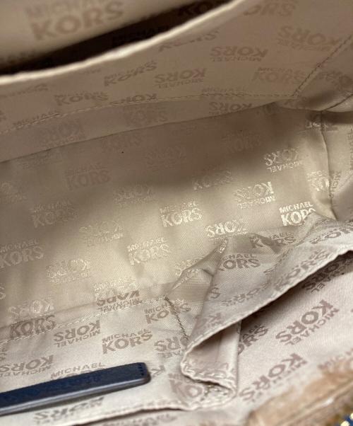 MICHAEL KORS（マイケルコース）MICHAEL KORS (マイケルコース) ショルダーバッグ ネイビーの古着・服飾アイテム