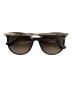 PRADA (プラダ) サングラス ブラック×ブラウン サイズ:55□21：8000円