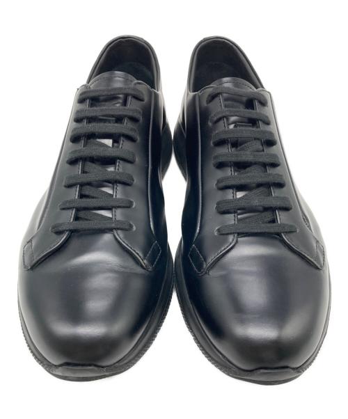 PRADA（プラダ）PRADA (プラダ) ローカットスニーカー ブラック サイズ:6 1/2の古着・服飾アイテム